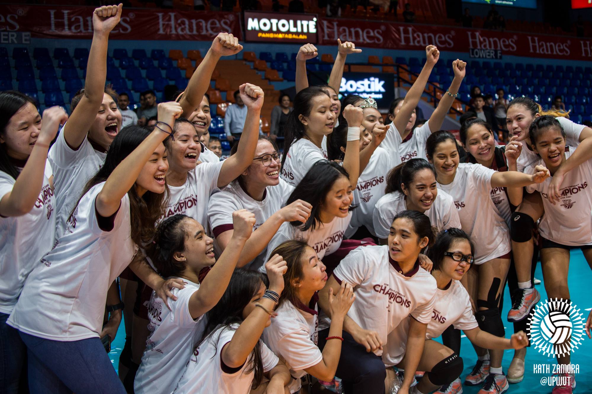UP Women’s Volleyball Team is PVL Collegiate Conference Champions!