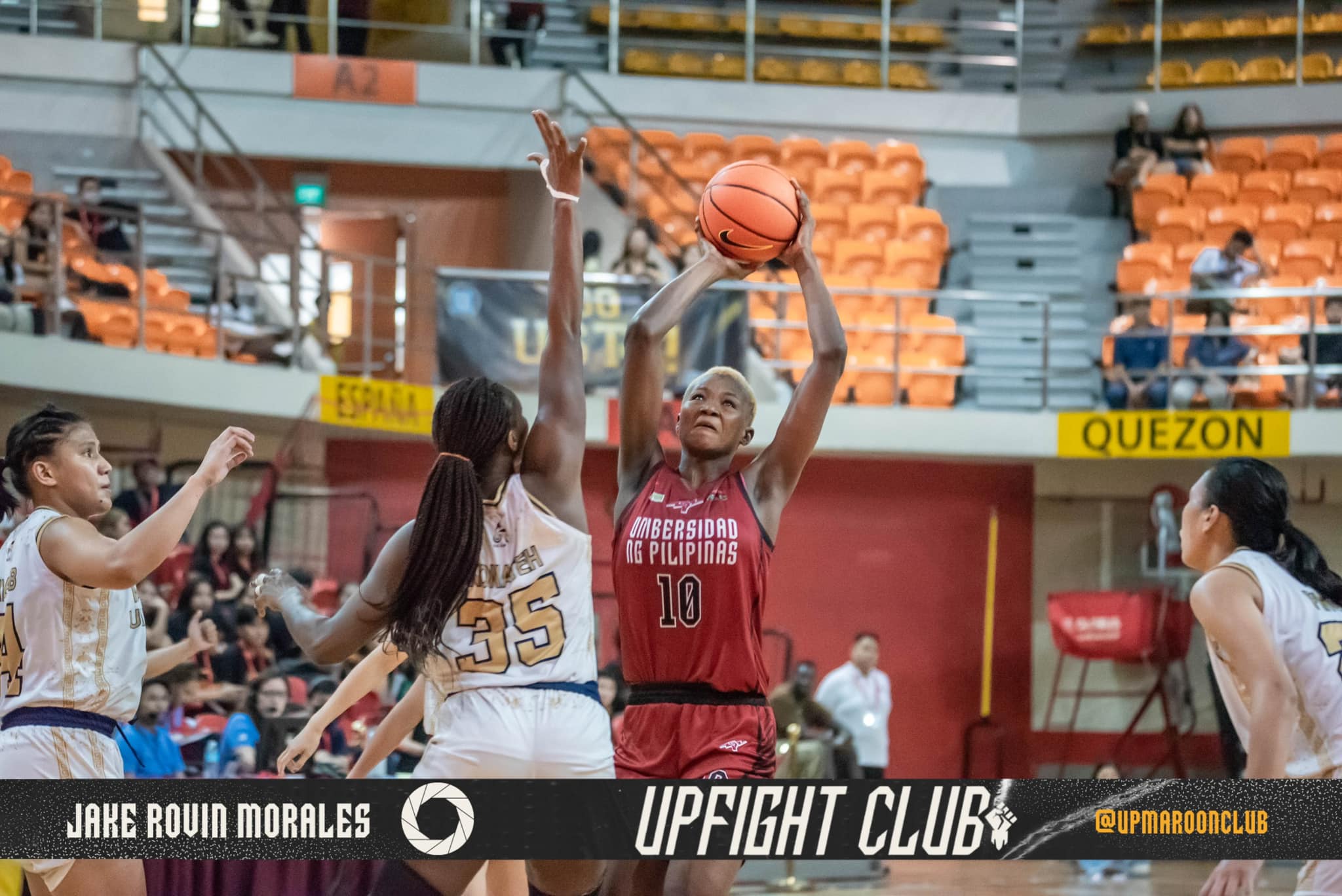 Favour Onoh and UPWBT Fighting Maroons wins over NU (PHOTO)